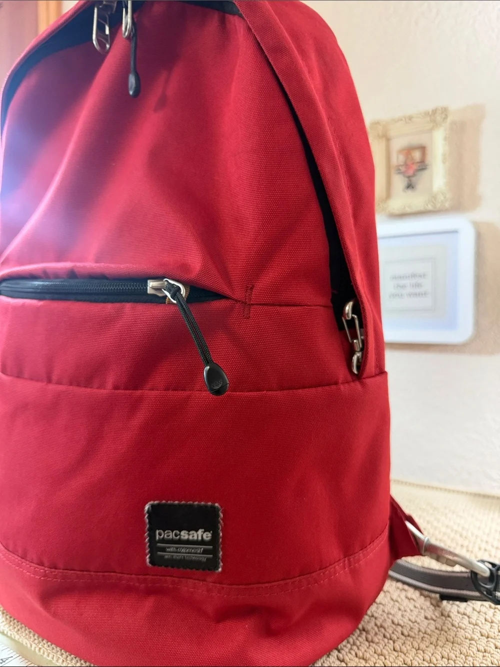 Pacsafe Slingsafe LX Anti-Theft RFID Travel Daypack | Locking Security Backpack